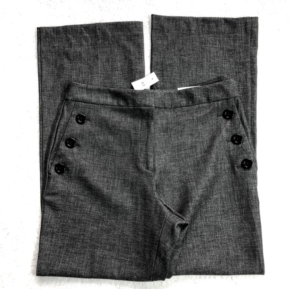 Ann Taylor Sailor Flare Trousers - Picture 3 of 10